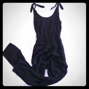 Madewell Tie Shoulder Jumpsuit